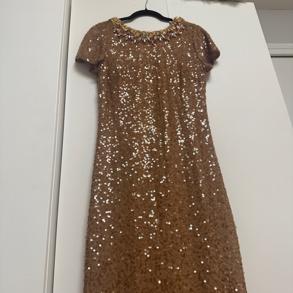NWT | Sachin + Babi Honey Shiloh Sequin Gown Size 8 - Picture 10 of 17